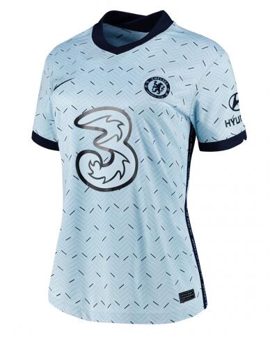 Women 20-21 Chelsea Away Soccer Jersey Shirt